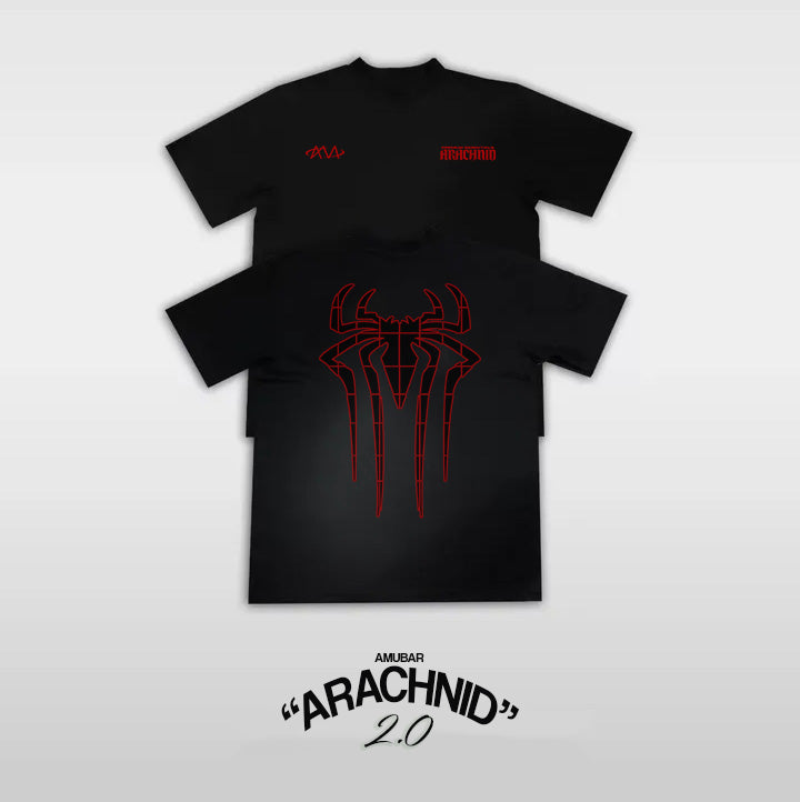ARACHNID 2.0 TEE BLACK