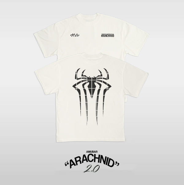 ARACHNID 2.0 TEE WHITE